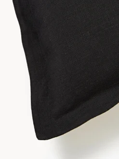 Outlet Funda de almohada de lino con dobladillo Taryn Cojines Decorativos|Mantas