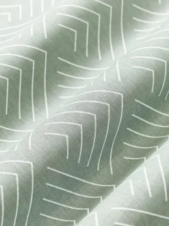 Fundas De Almohadas|Fundas Nórdicas></noscript>Westwing Collection Funda de almohada estampada de algodón Milano Verde salvia