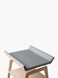 Colchonetas Cambiador|Colchonetas Cambiador>Leander Funda de cambiador artesanal Linea Gris oscuro