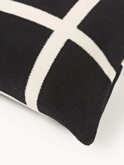 Funda de cojín a cuadros Edison Cojines Decorativos|Mantas