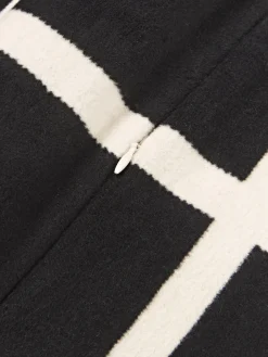 Funda de cojín a cuadros Edison Cojines Decorativos|Mantas