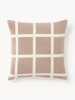 Funda de cojín a cuadros Edison Mantas|Cojines Decorativos