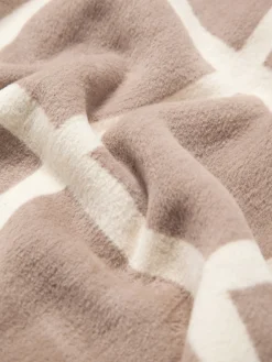 Funda de cojín a cuadros Edison Mantas|Cojines Decorativos