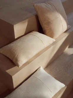 Funda de cojín artesanal con costura decorativa Terre Cojines Decorativos|Mantas