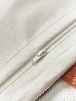 Best Funda de cojín artesanal con relieves Malu Cojines Decorativos|Cojines Decorativos