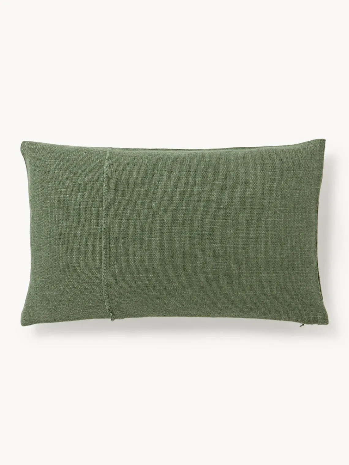 Best Funda de cojín artesanal con costura decorativa Terre Cojines Decorativos|Mantas