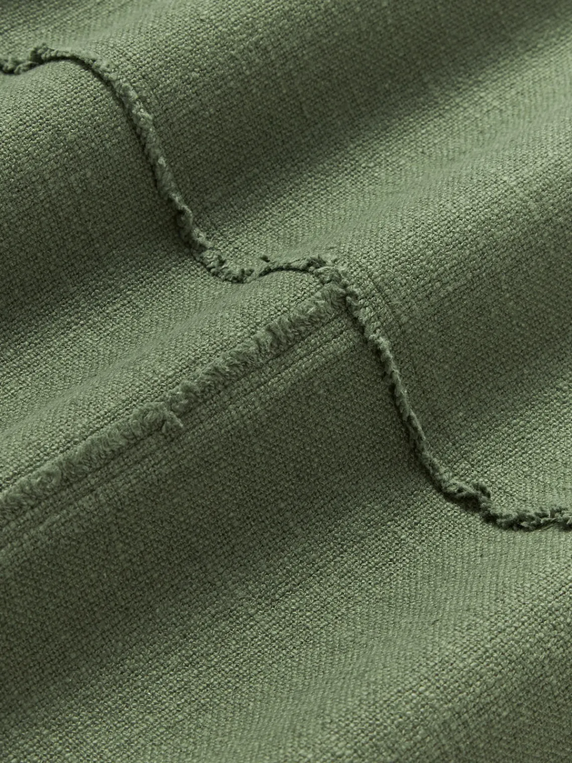 Sale Funda de cojín artesanal con costura decorativa Terre Mantas|Cojines Decorativos