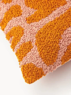 Hot Funda de cojín artesanal con mechones en bucle Soma Cojines Decorativos|Mantas