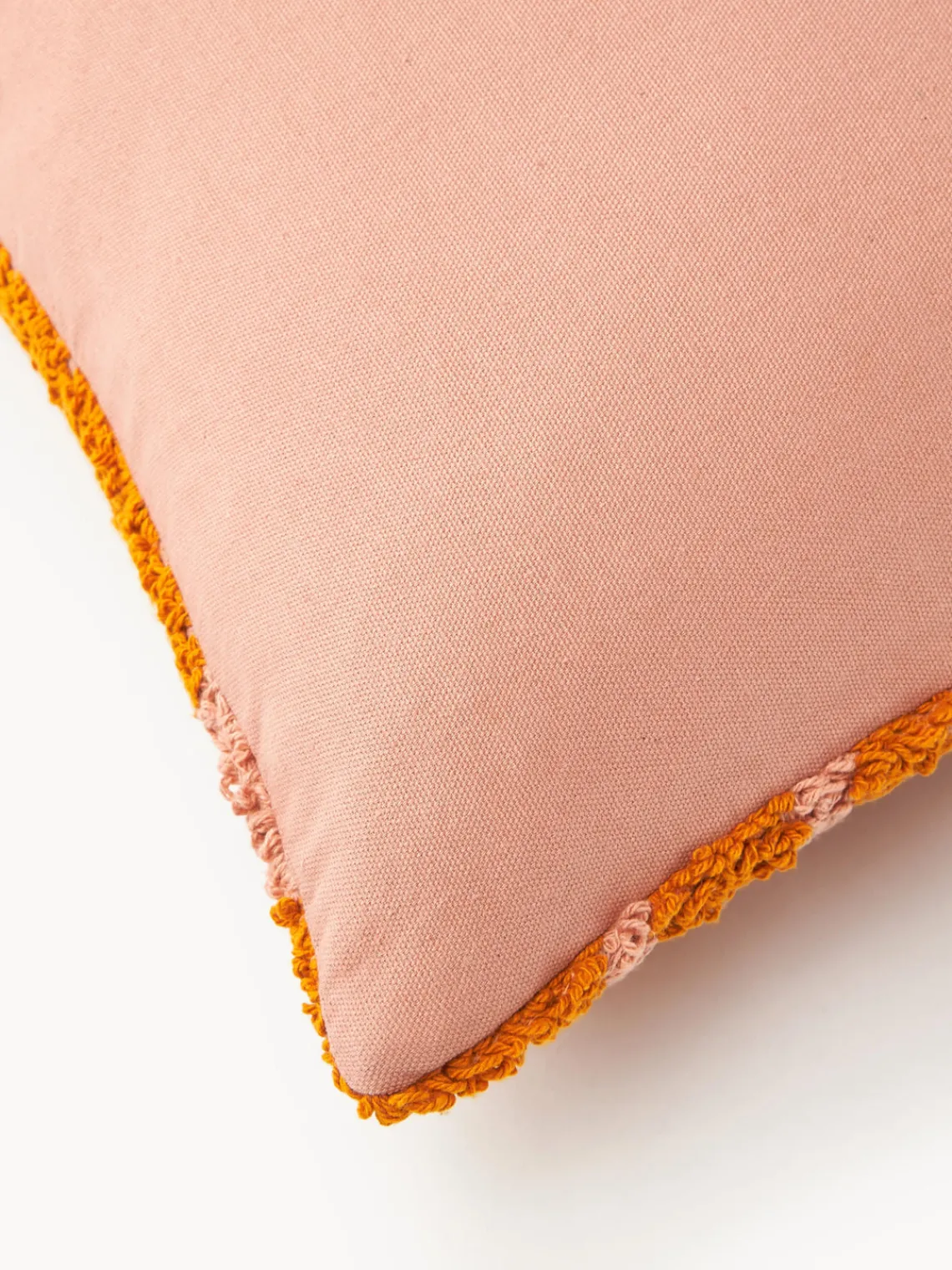 Hot Funda de cojín artesanal con mechones en bucle Soma Cojines Decorativos|Mantas