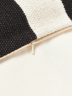 Clearance Funda de cojín artesanal con motivos geométricos Asta Mantas|Cojines Decorativos