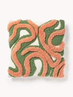 Clearance Funda de cojín artesanal con tejido capitoné Jiri Mantas|Cojines Decorativos