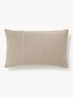 New Funda de cojín artesanal con costura decorativa Terre Mantas|Cojines Decorativos