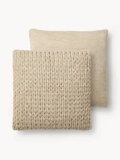 Outlet Funda de cojín artesanal de punto grueso Adyna Cojines Decorativos|Mantas