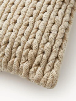 Outlet Funda de cojín artesanal de punto grueso Adyna Cojines Decorativos|Mantas