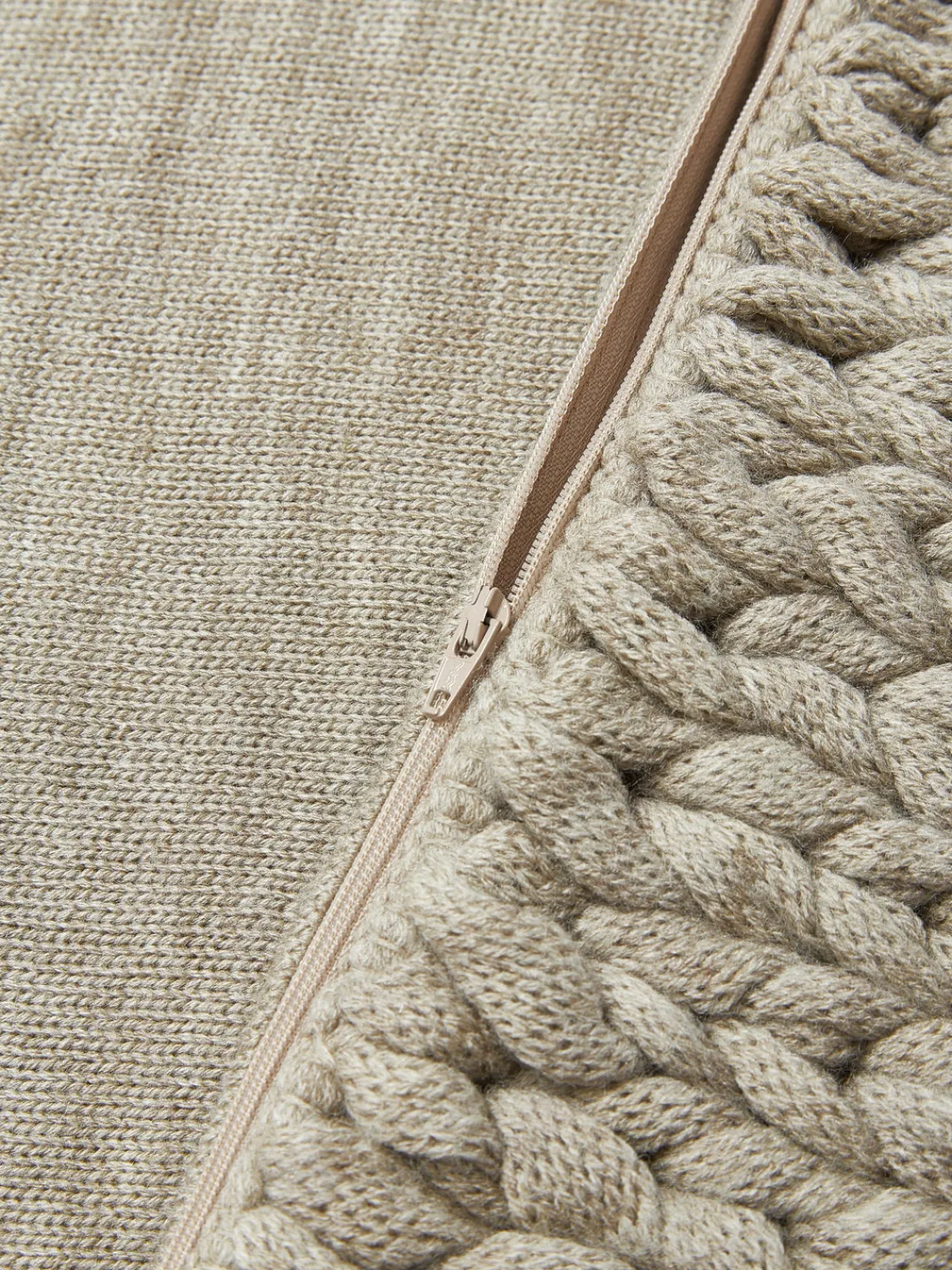 Sale Funda de cojín artesanal de punto grueso Adyna Cojines Decorativos|Mantas