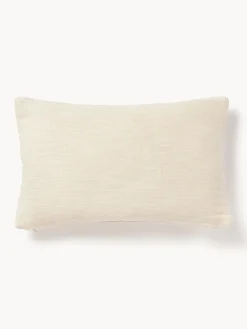 Cojines Decorativos|Cojines Decorativos></noscript>Westwing Collection Funda de cojín artesanal de algodón con costuras decorativas Terre Beige claro