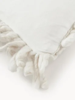 New Funda de cojín artesanal de punto grueso Belen Mantas|Cojines Decorativos