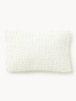 Sale Funda de cojín artesanal de punto grueso Adyna Ow 30x50 Cojines Decorativos|Mantas