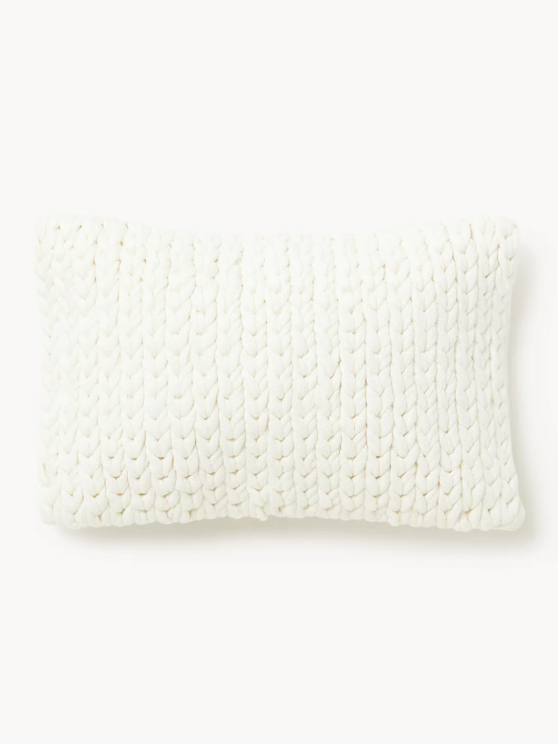 Sale Funda de cojín artesanal de punto grueso Adyna Ow 30x50 Cojines Decorativos|Mantas