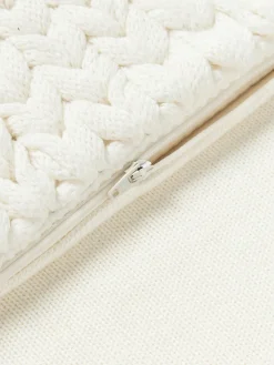 Sale Funda de cojín artesanal de punto grueso Adyna Ow 30x50 Cojines Decorativos|Mantas