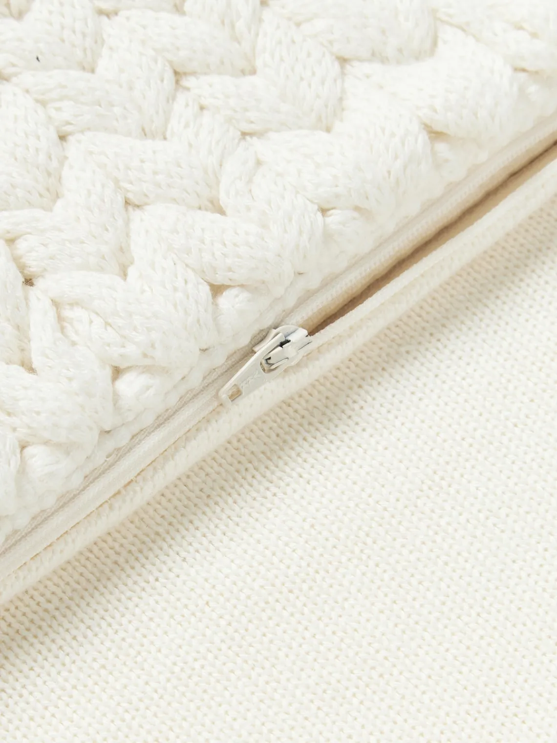 Sale Funda de cojín artesanal de punto grueso Adyna Ow 30x50 Cojines Decorativos|Mantas