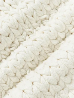 Sale Funda de cojín artesanal de punto grueso Adyna Ow 30x50 Cojines Decorativos|Mantas