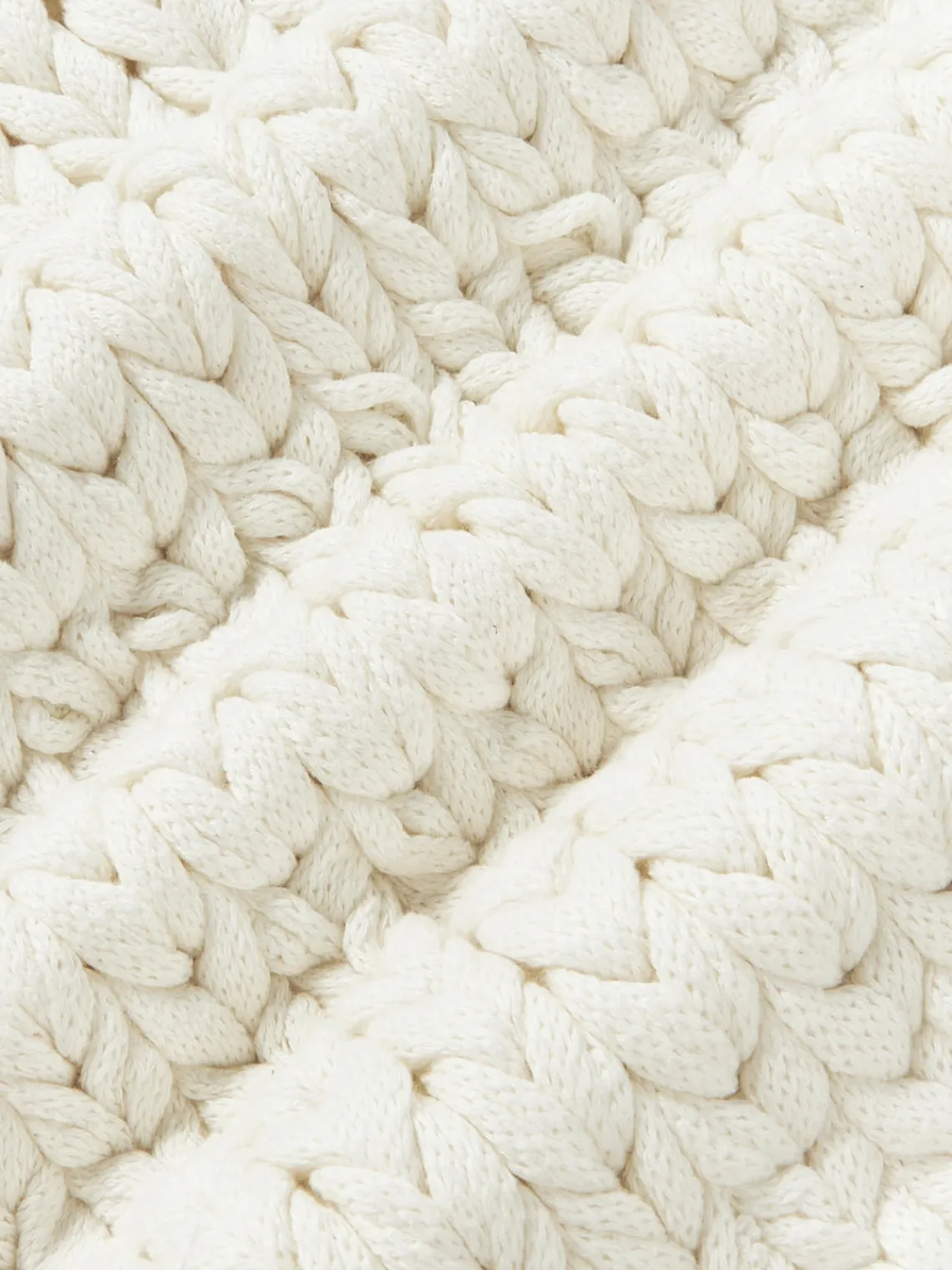 Sale Funda de cojín artesanal de punto grueso Adyna Ow 30x50 Cojines Decorativos|Mantas