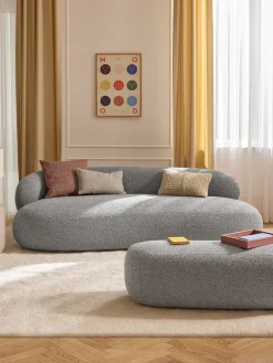 Funda de cojín artesanal de punto grueso Adyna Cojines Decorativos|Mantas