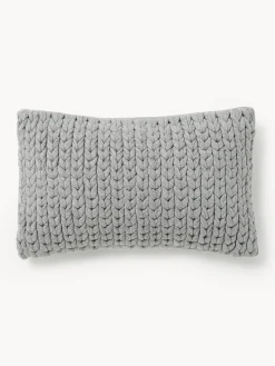 Sale Funda de cojín artesanal de punto grueso Adyna Cojines Decorativos|Mantas