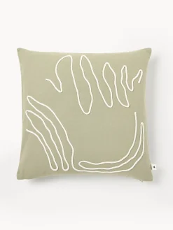 Hot Funda de cojín artesanal de algodón ecológico Jot Cojines Decorativos|Mantas