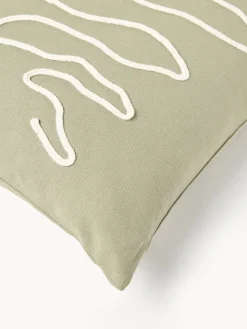 Hot Funda de cojín artesanal de algodón ecológico Jot Cojines Decorativos|Mantas