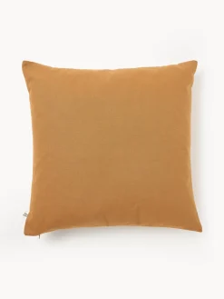 Cojines Decorativos|Mantas></noscript>Ferm Living Funda de cojín artesanal de algodón ecológico Jot Marrón, blanco