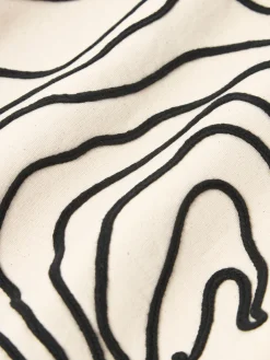 Online Funda de cojín artesanal de algodón ecológico Jot Cojines Decorativos|Mantas