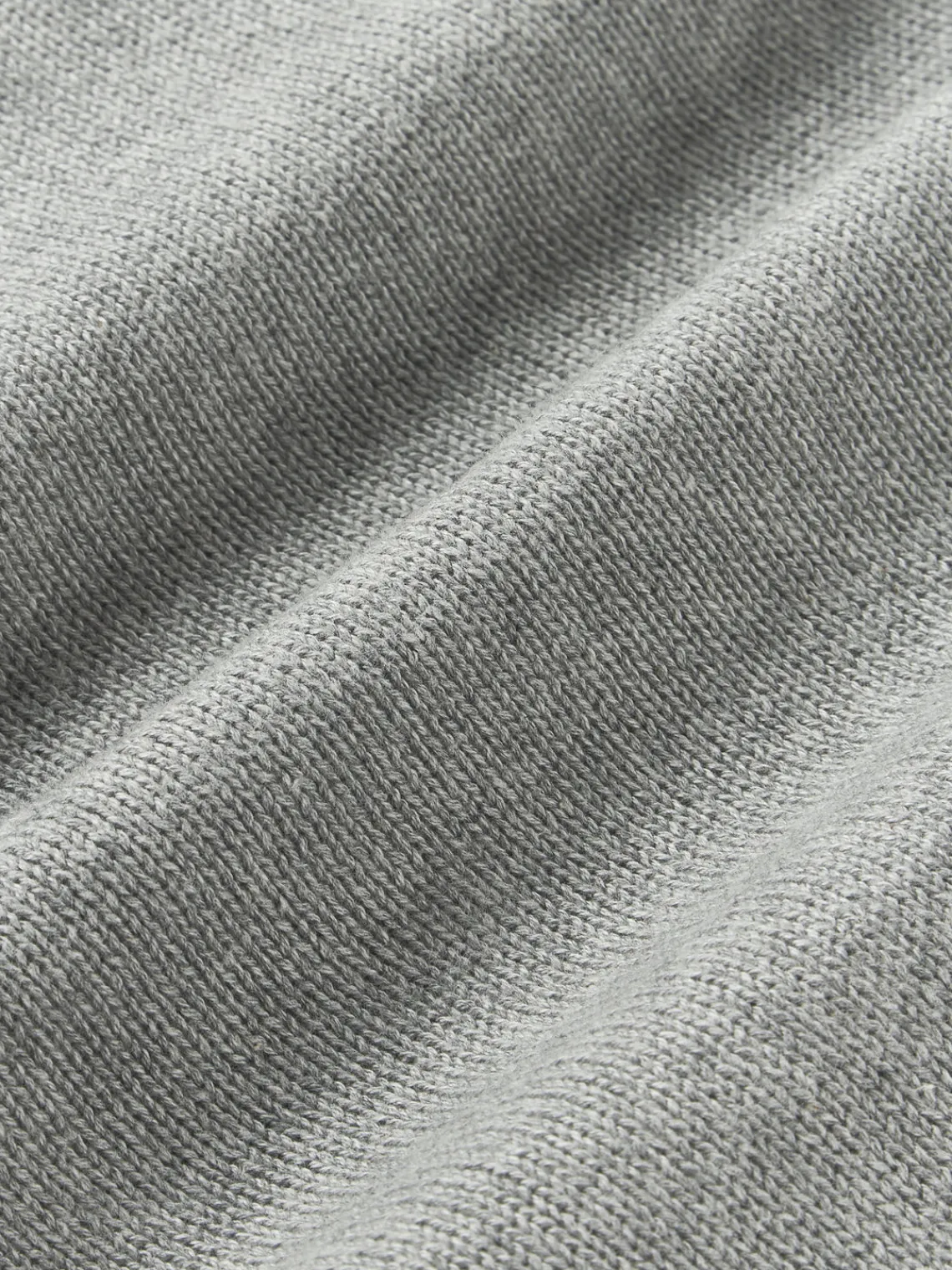 Cojines Decorativos|Mantas>Westwing Collection Funda de cojín artesanal de punto grueso Adyna Gris oscuro