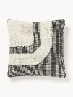 Sale Funda de cojín artesanal Laine Mantas|Cojines Decorativos