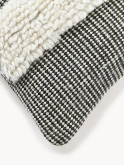 Sale Funda de cojín artesanal Laine Mantas|Cojines Decorativos