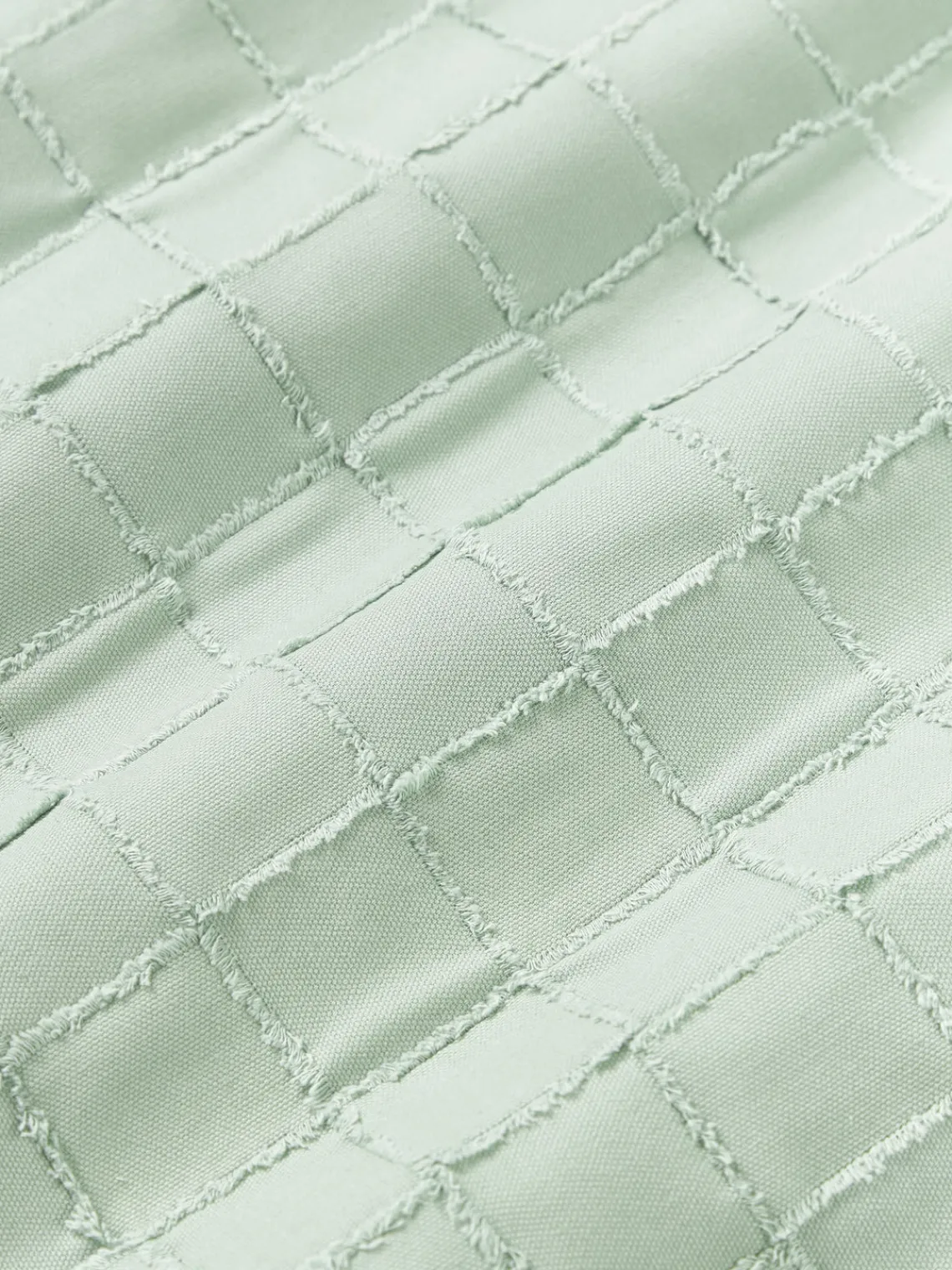 Cojines Decorativos|Mantas>Westwing Collection Funda de cojín artesanal Yann Verde salvia