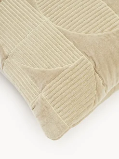 Cojines Decorativos|Mantas></noscript>Westwing Collection Funda de cojín bordada con estampado geométrico Verina Beige