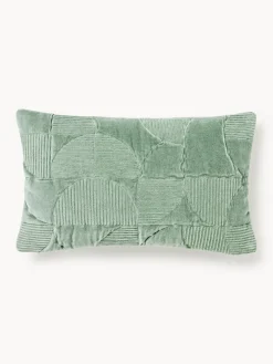 Online Funda de cojín bordada con estampado geométrico Verina Cojines Decorativos|Mantas