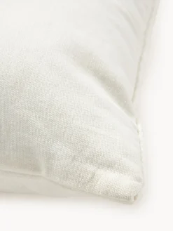 Funda de cojín bordada de algodón texturizada Reza Mantas|Cojines Decorativos