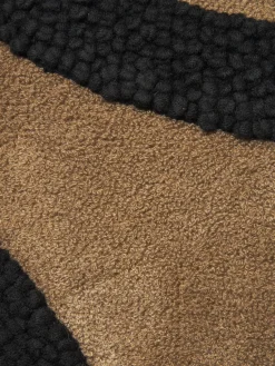 Funda de cojín bordada de algodón texturizada Reza Mantas|Cojines Decorativos