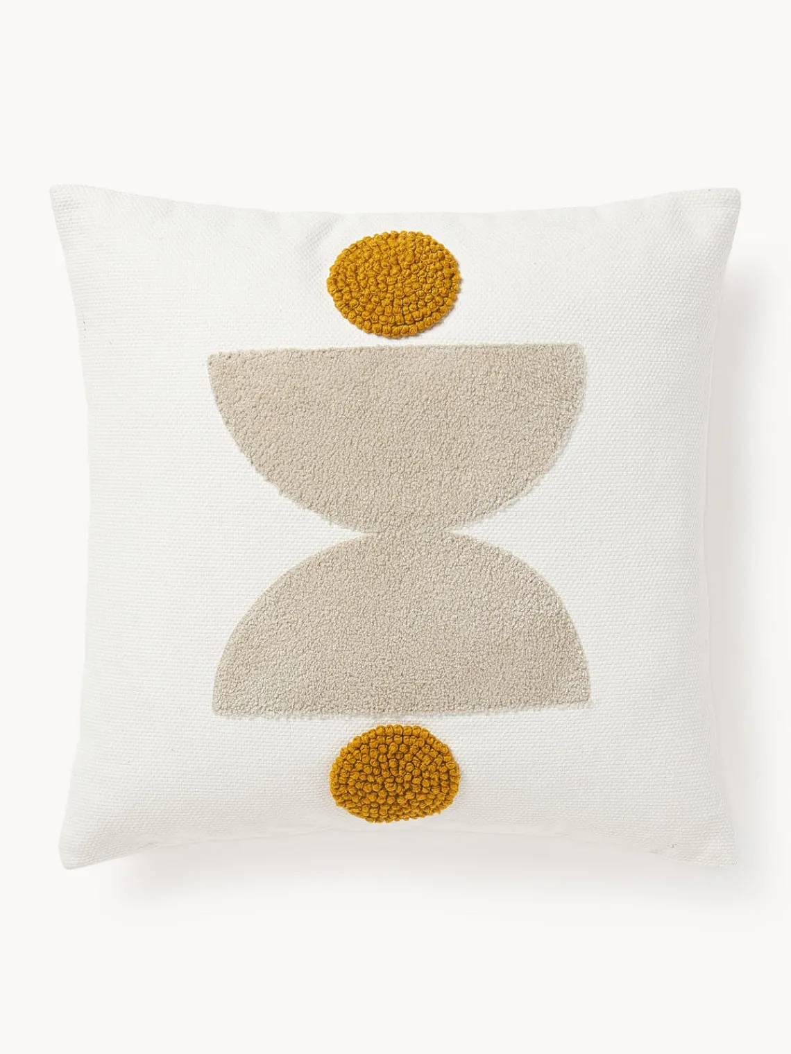 Best Funda de cojín bordada de algodón texturizada Izad Mantas|Cojines Decorativos