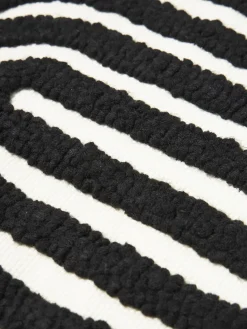 New Funda de cojín bordada de algodón texturizada Vahid Cojines Decorativos|Mantas