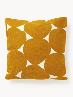 Best Funda de cojín bordada de algodón Bardia Mantas|Cojines Decorativos