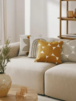 Best Funda de cojín bordada de algodón Bardia Mantas|Cojines Decorativos