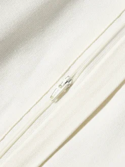 Clearance Funda de cojín bordada de algodón texturizada Vahid Mantas|Cojines Decorativos