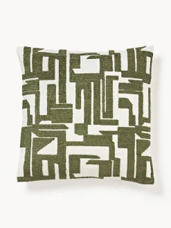 Best Funda de cojín bordada de chenilla Fran Mantas|Cojines Decorativos