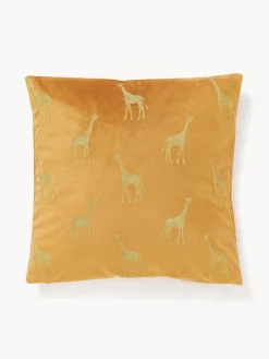 Outlet Funda de cojín bordada de terciopelo Giro Cojines Decorativos|Mantas
