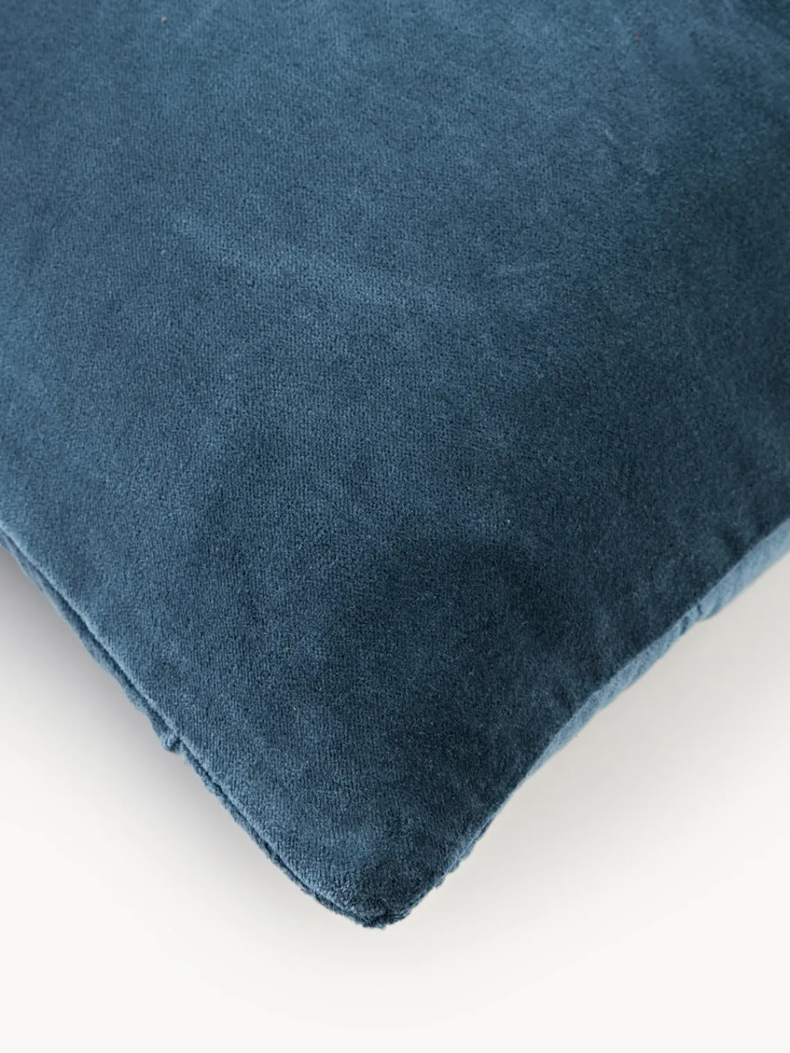 Cojines Decorativos|Mantas>Westwing Collection Funda de cojín con estampado geométrico Verina Azul oscuro