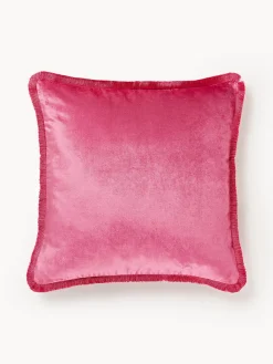 Clearance Funda de cojín con flecos Nikita Mantas|Cojines Decorativos